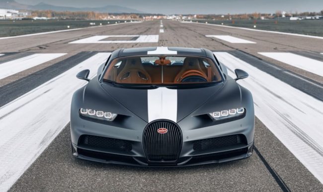 "Les Légendes du Ciel" del Bugatti Chiron Sport.