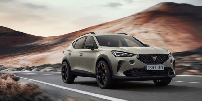 Cupra VZ5 cercana frente