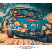 ilustracion renault alpine A110