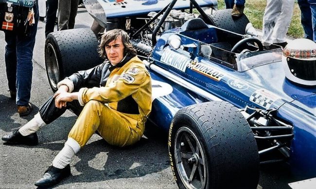 Jackie Stewart tricampeón del mundo de Fórmula 1