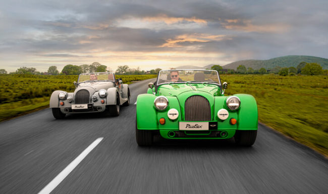 Morgan Plus Four y Plus Six juntos