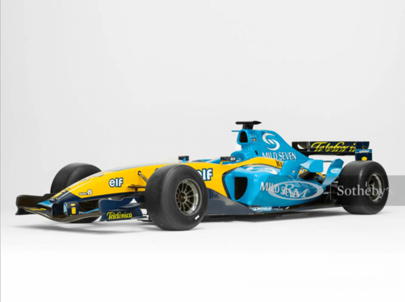 A subasta el Renault F1 R24 de Fernando Alonso - Eventos Motor
