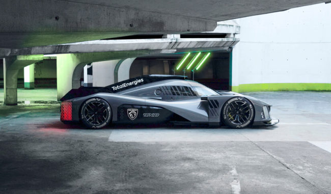 Peugeot 9X8 Hybrid Hypercar lateral
