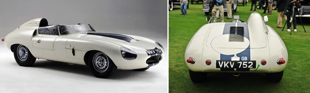 Diseño que inspiró la creación del Jaguar E-Type