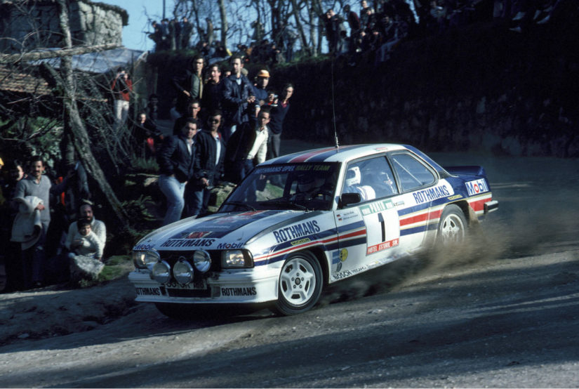 walter rohrl rallys opel ascona 400