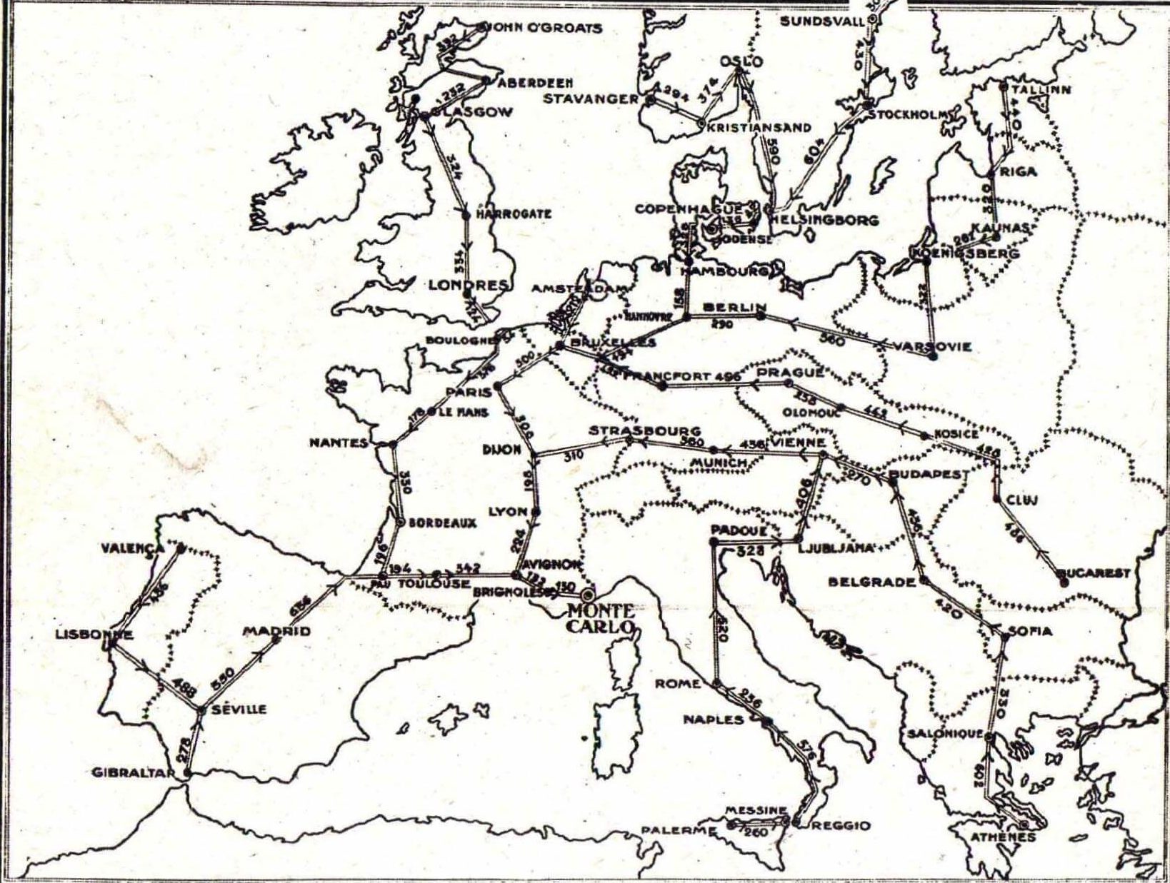 Skoda Montecarlo mapa