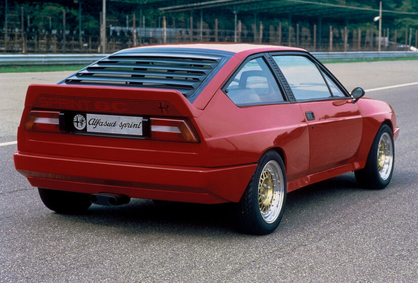 Alfa Romeo Alfasud Sprint 6C trasera