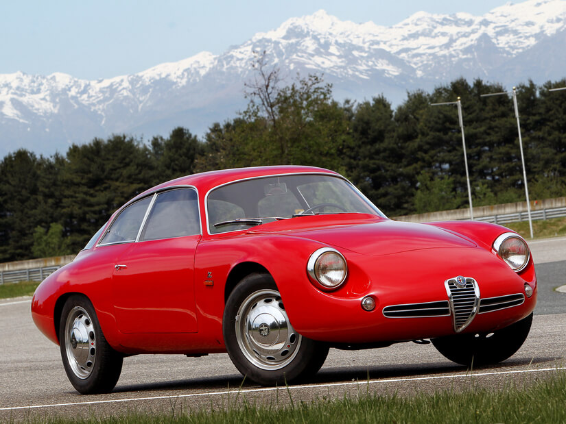 Alfa Romeo Giulia Sprint Zagato frente