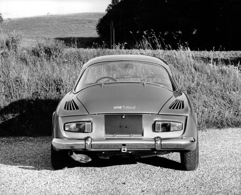 Alpine A110 trasera
