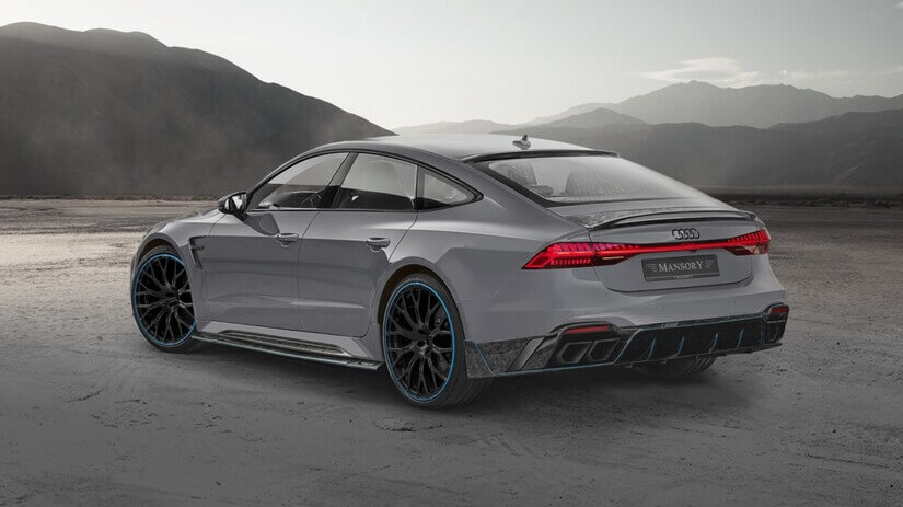 Audi RS7 Mansory trasera