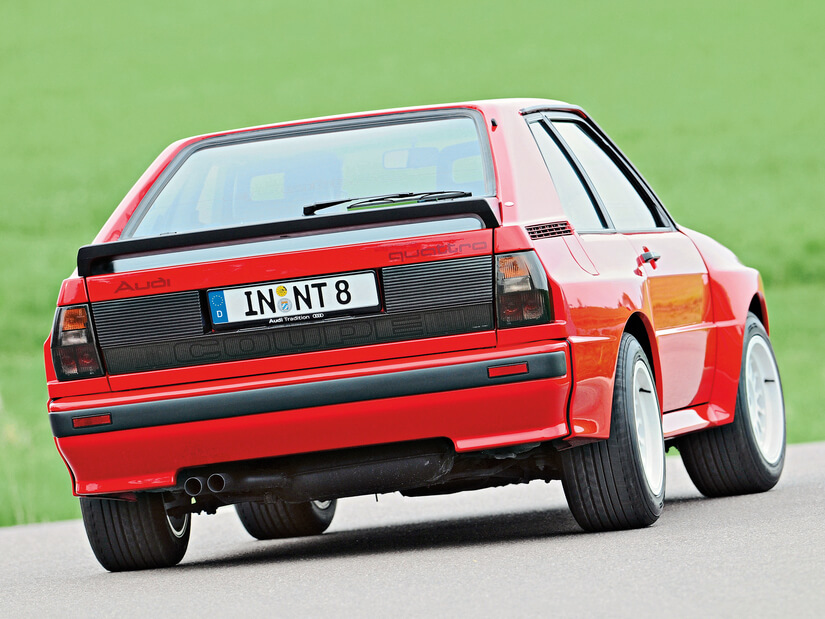 Audi Sport Quattro trasera