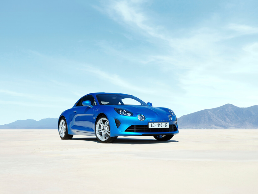 Alpine A110 frente