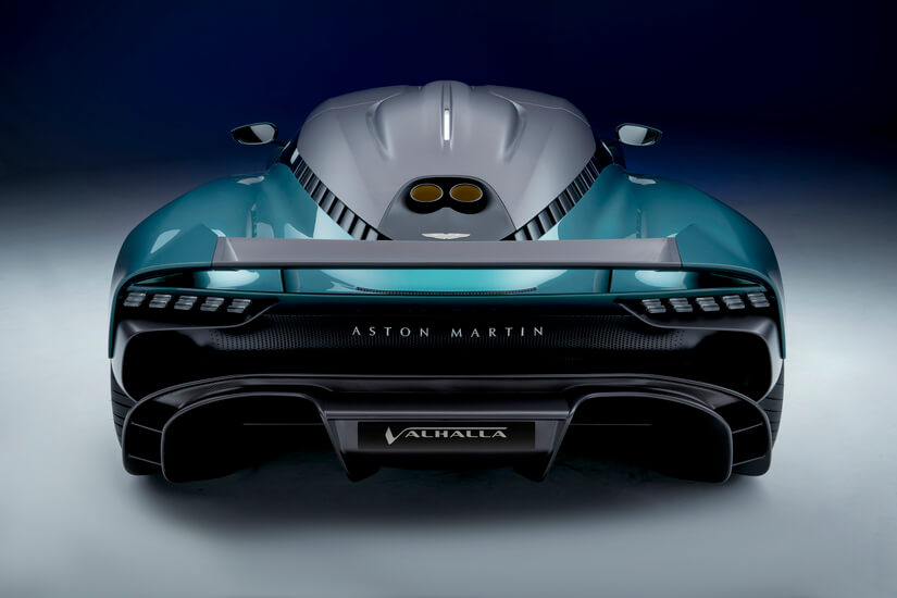 Aston Martin Valhalla trasera