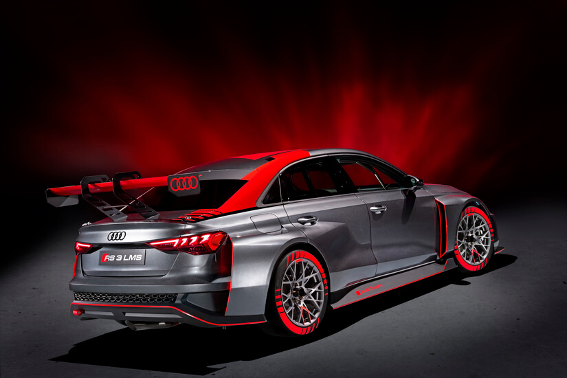Audi RS 3 LMS trasera