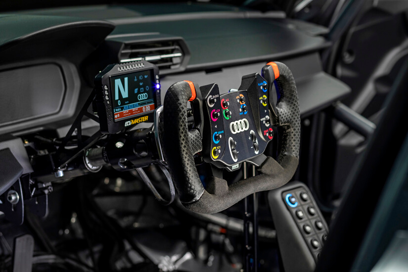 Audi RS 3 LMS interior