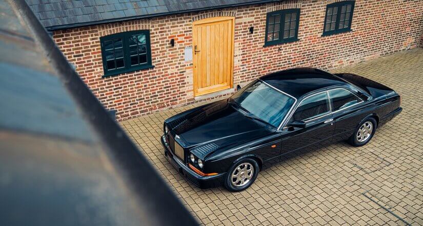 Bentley Continental R Superfast de arriba