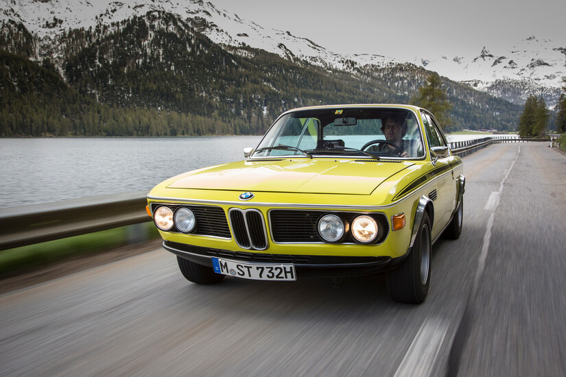 BMW 3.0 CSL verde