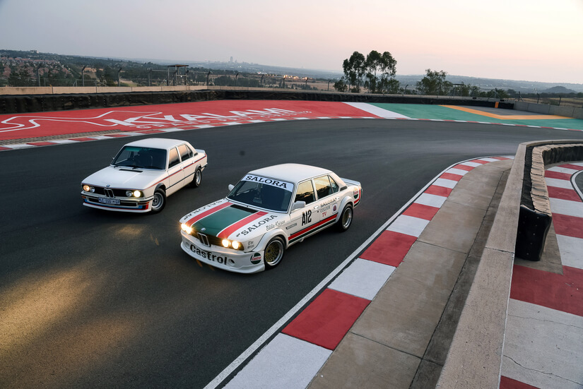 BMW 530 MLE en circuito