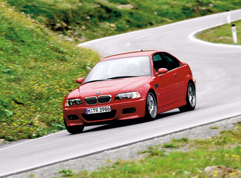 BMW M3 46 ROJO EN CURVA