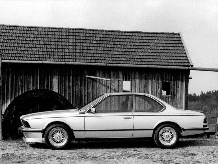 BMW M635 CSI en casa