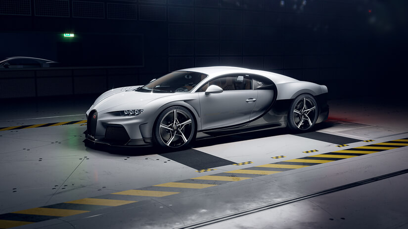 Bugatti Chiron SuperSport lateral