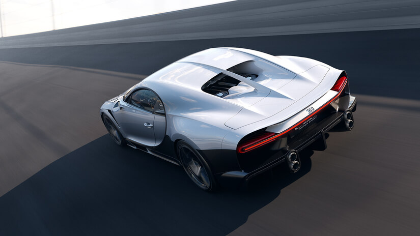 Bugatti Chiron SuperSport trasera