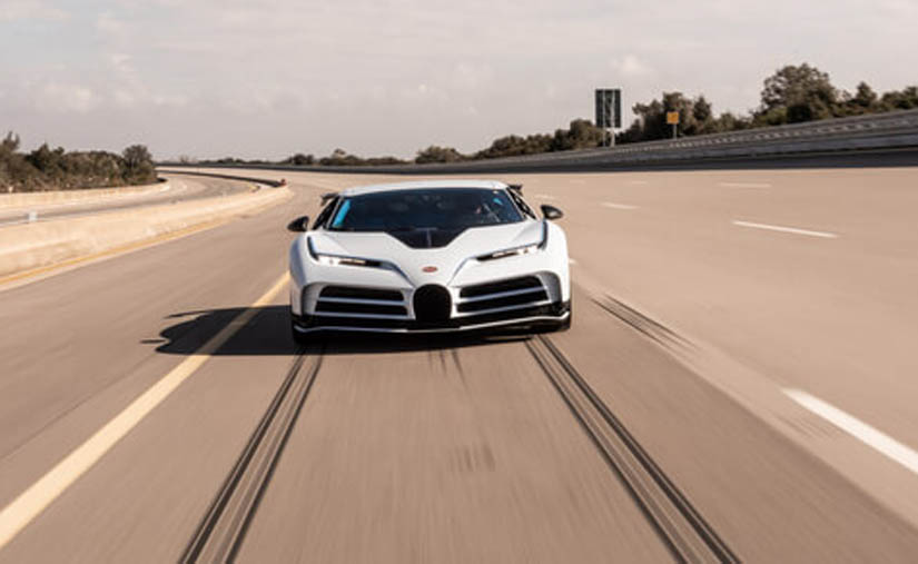 El Bugatti Centodieci morro