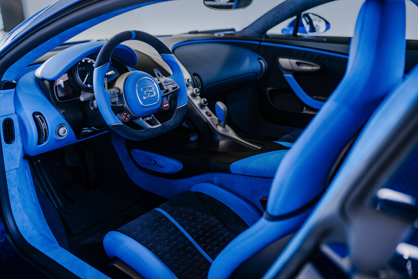 Bugatti Divo interior