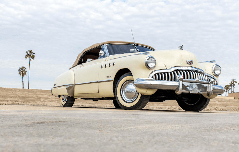 Buick Roadmaster 1949 de abajo