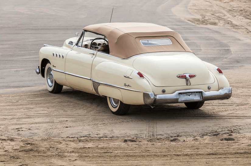 Buick Roadmaster 1949 culo