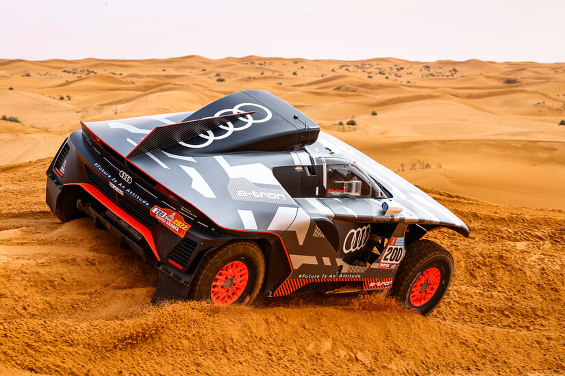 Dakar 2022 Sainz en camino