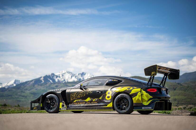 Bentley Continental GT3 Pikes Peak alerón