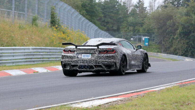 Chevrolet Corvette Z06 trasera