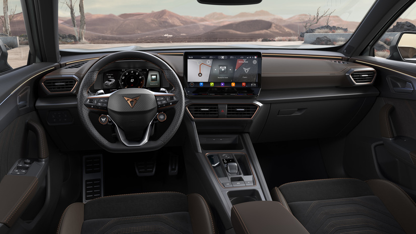 Cupra VZ5 interior