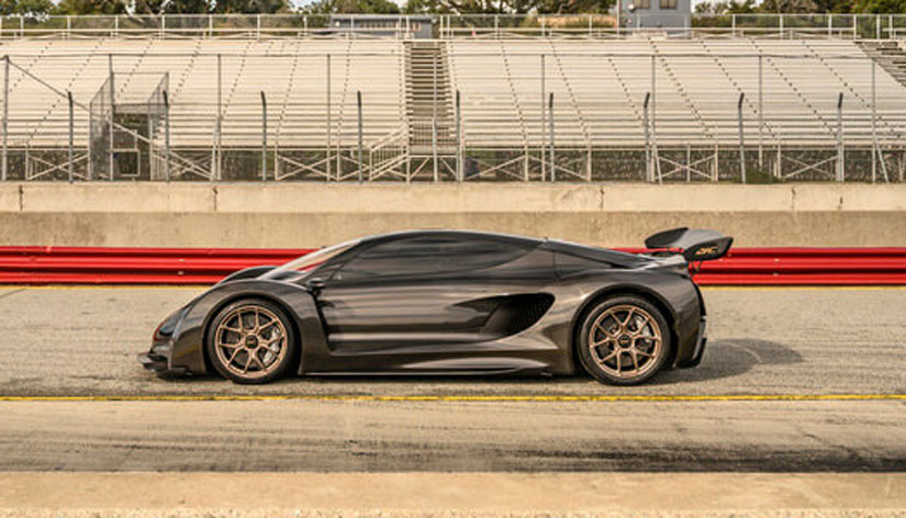 Czinger 21 C de lado