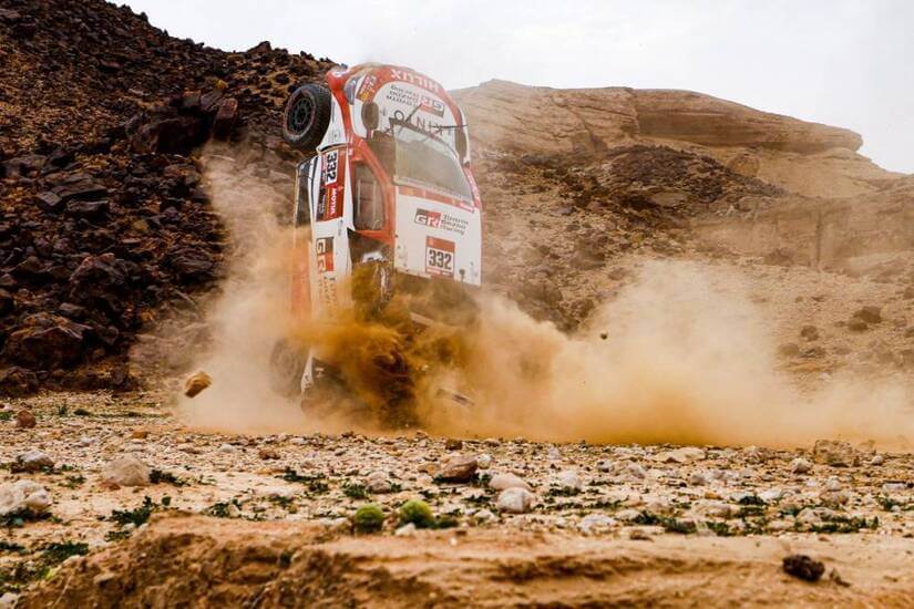 DAKAR 2021 ACCIDENTE