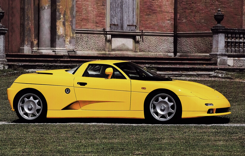 De Tomaso Guará en amarillo