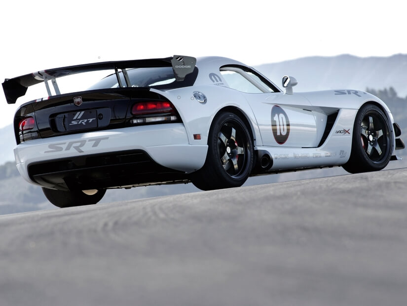 Dodge Viper ACR blanco