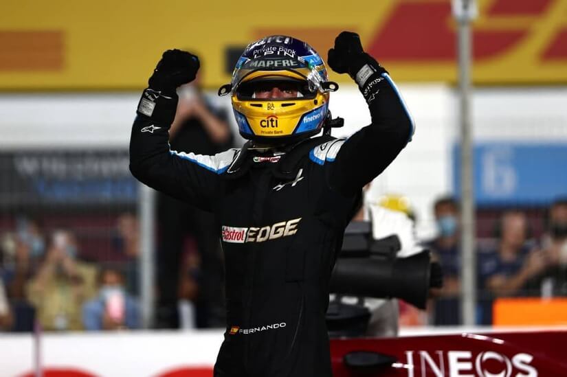 f1 qatar alonso alpine