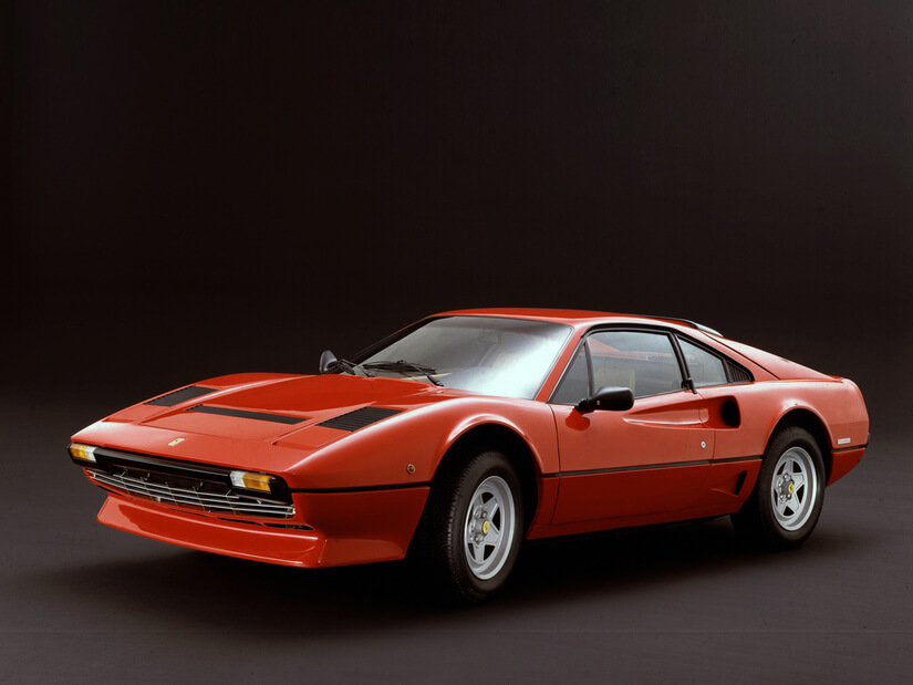 Ferrari 208 GTB Turbo perfil