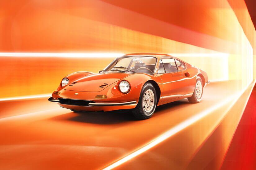 Ferrari 246 Dino montaje