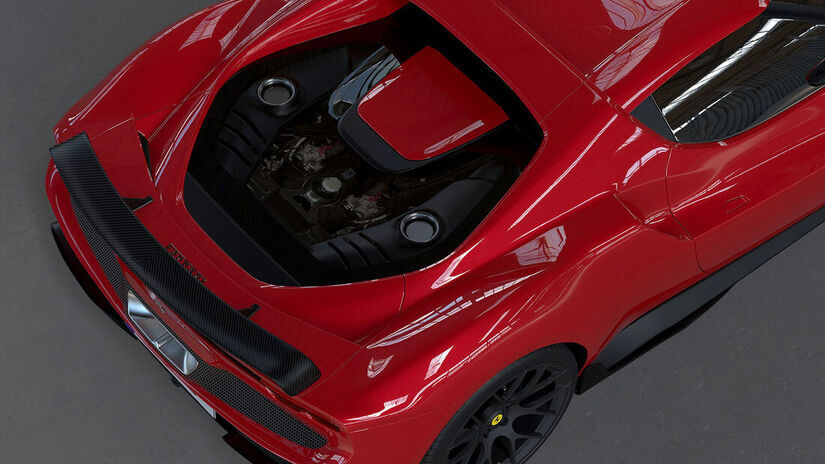 Adaptación DMC para el Ferraro 296 GTB motor