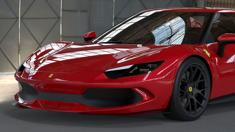 Adaptación DMC para el Ferraro 296 GTB morro