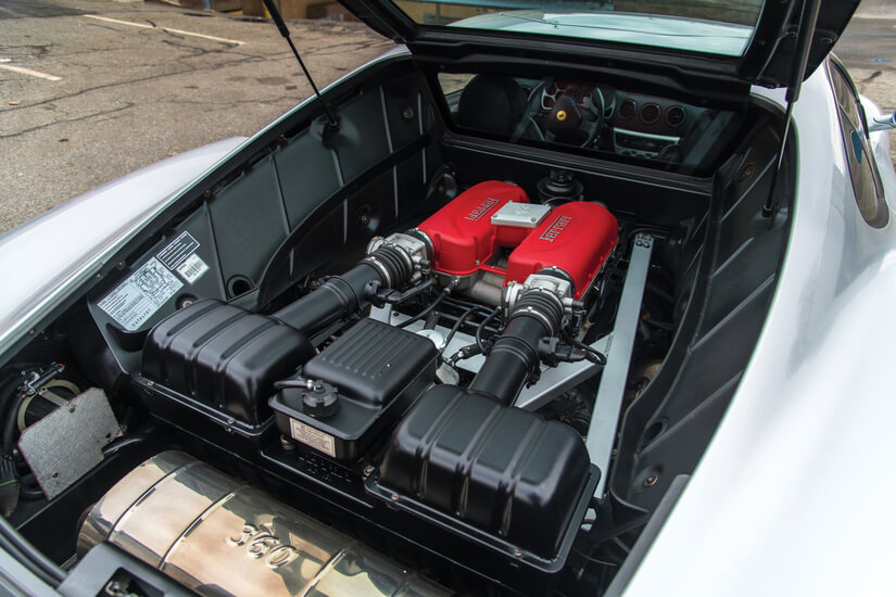 Ferrari 360 Módena motor