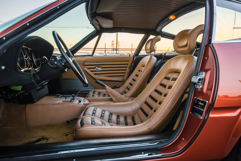 Ferrari 365 interior