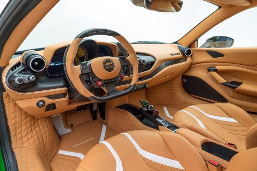 Mansory F8XX interior