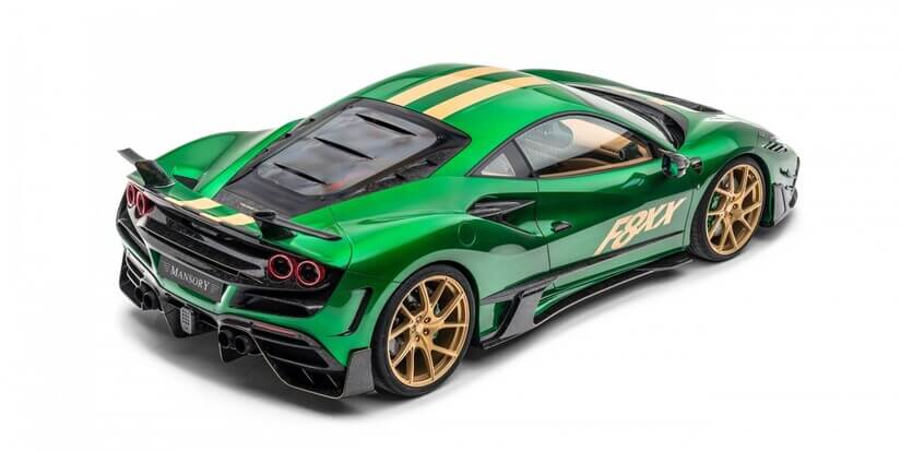 Mansory F8XX trasera