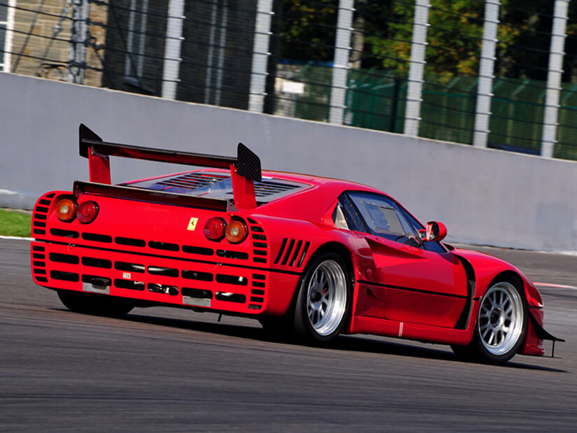 Ferrari 288 GTO Evoluzione trasera