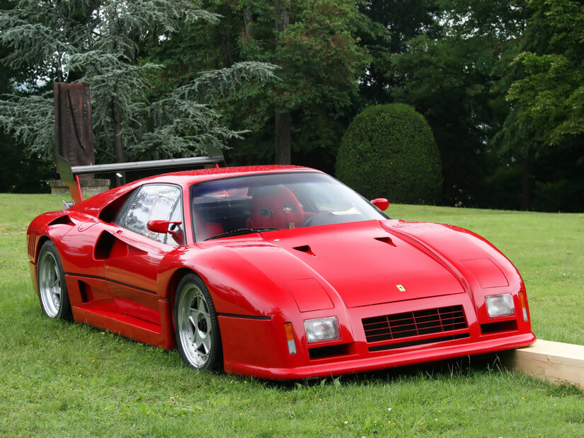 Ferrari 288 GTO Evoluzione campo