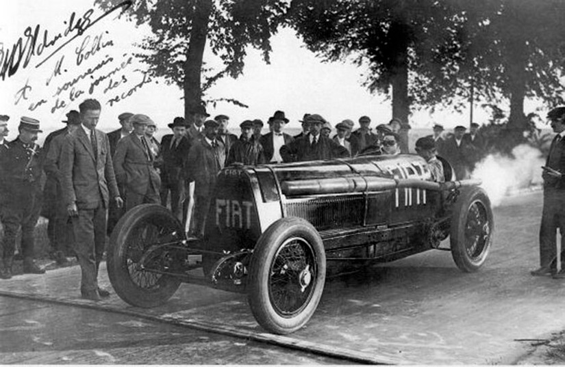 Fiat Mefistofele blanco y negro